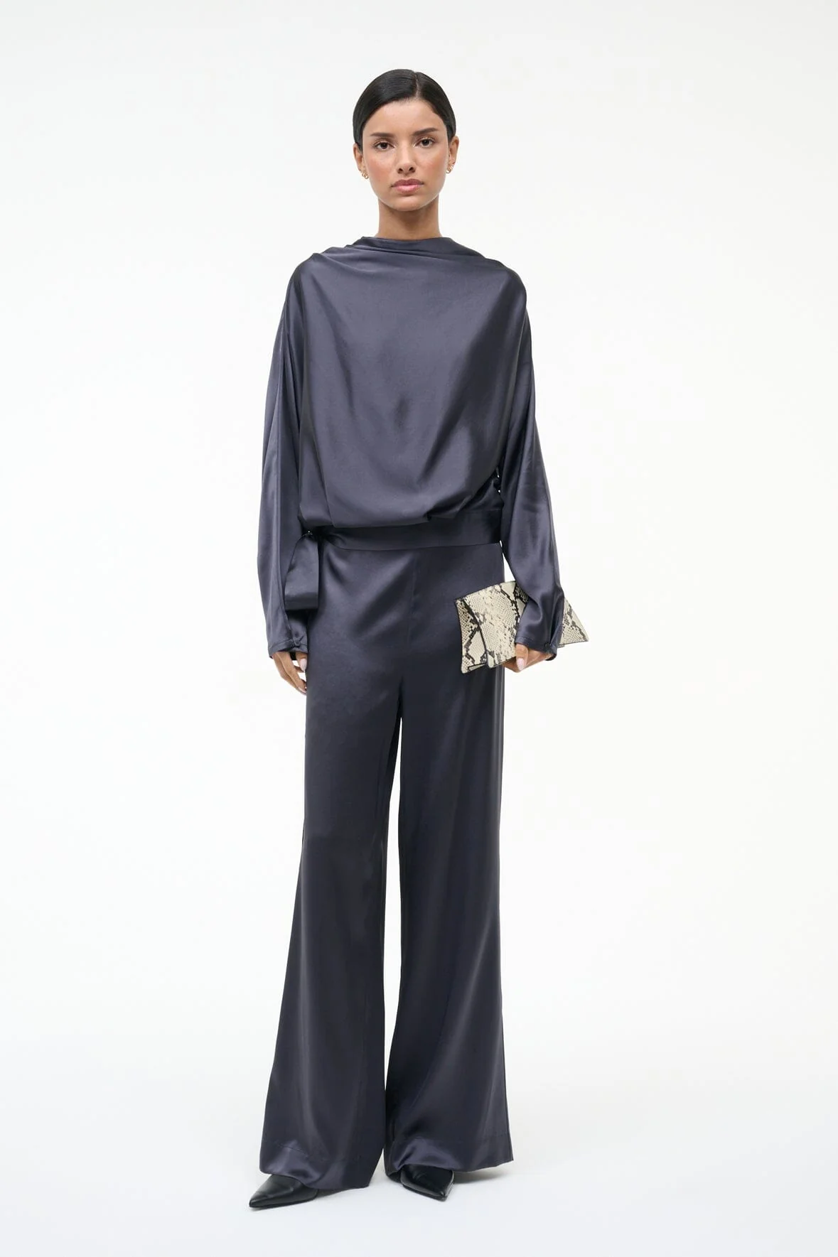 STROLL SILK PANT | NOCTURNE - Image 5