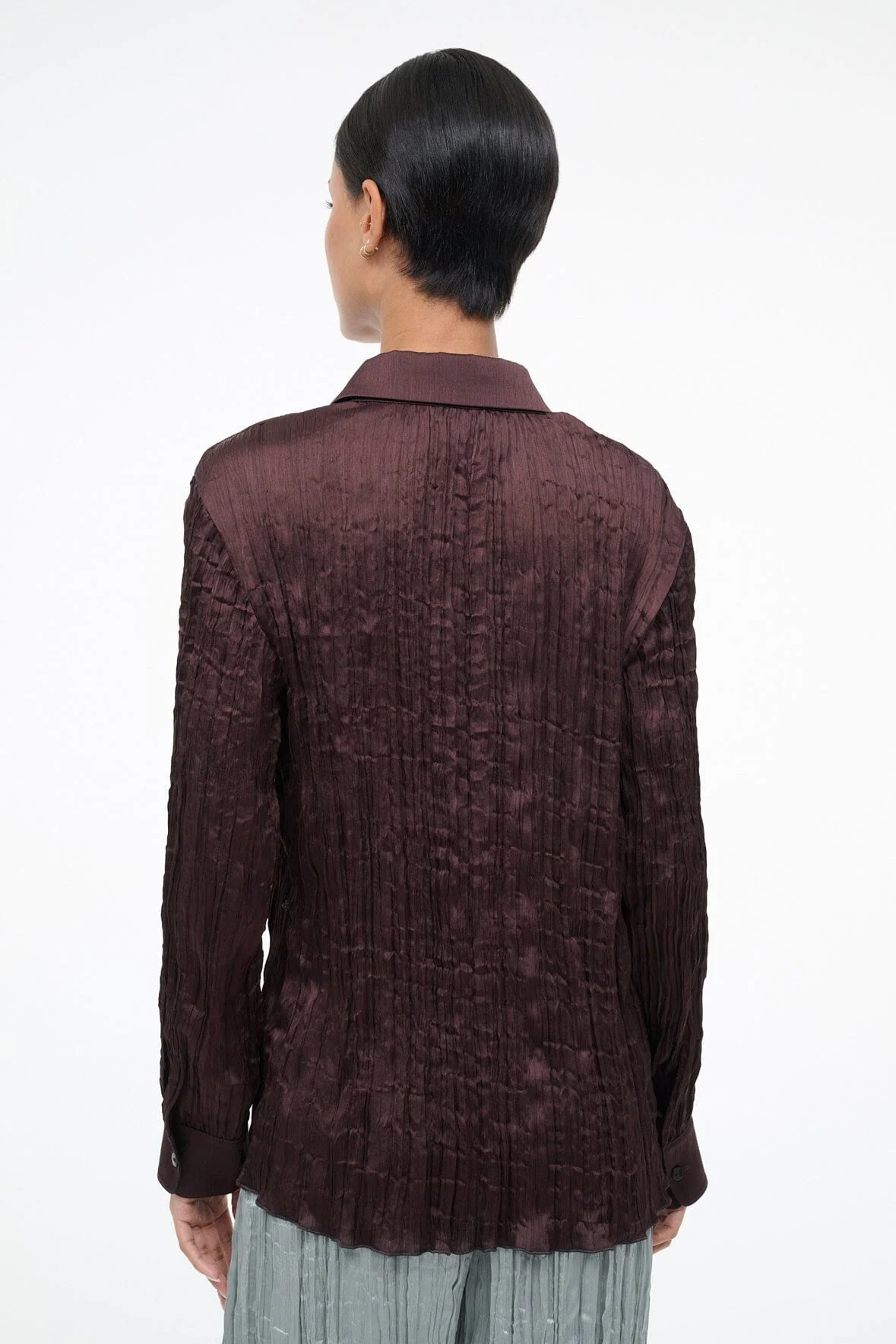 SUKI SHIRT | EARTH PLISSE - Image 3