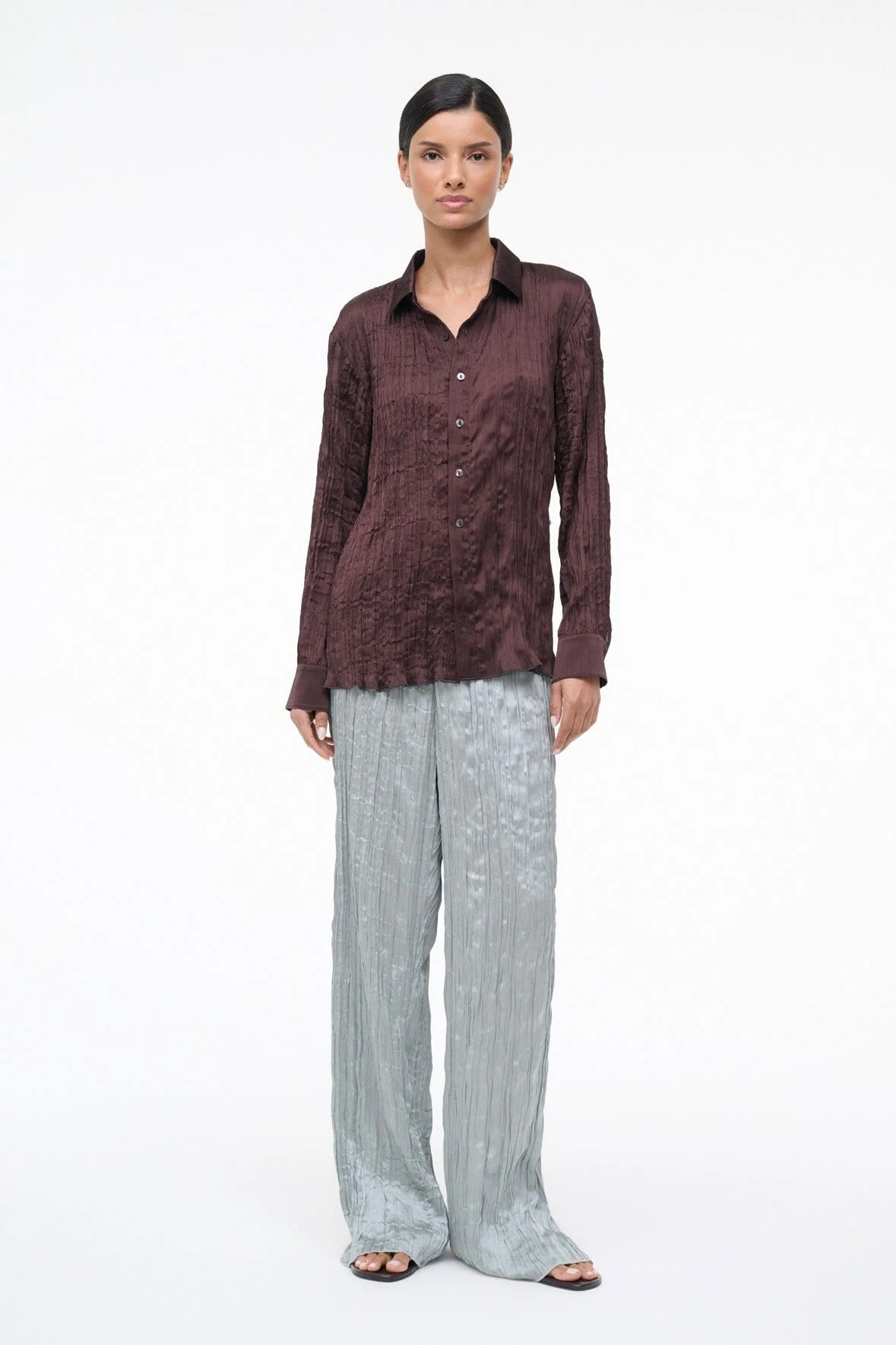 SUKI SHIRT | EARTH PLISSE - Image 4