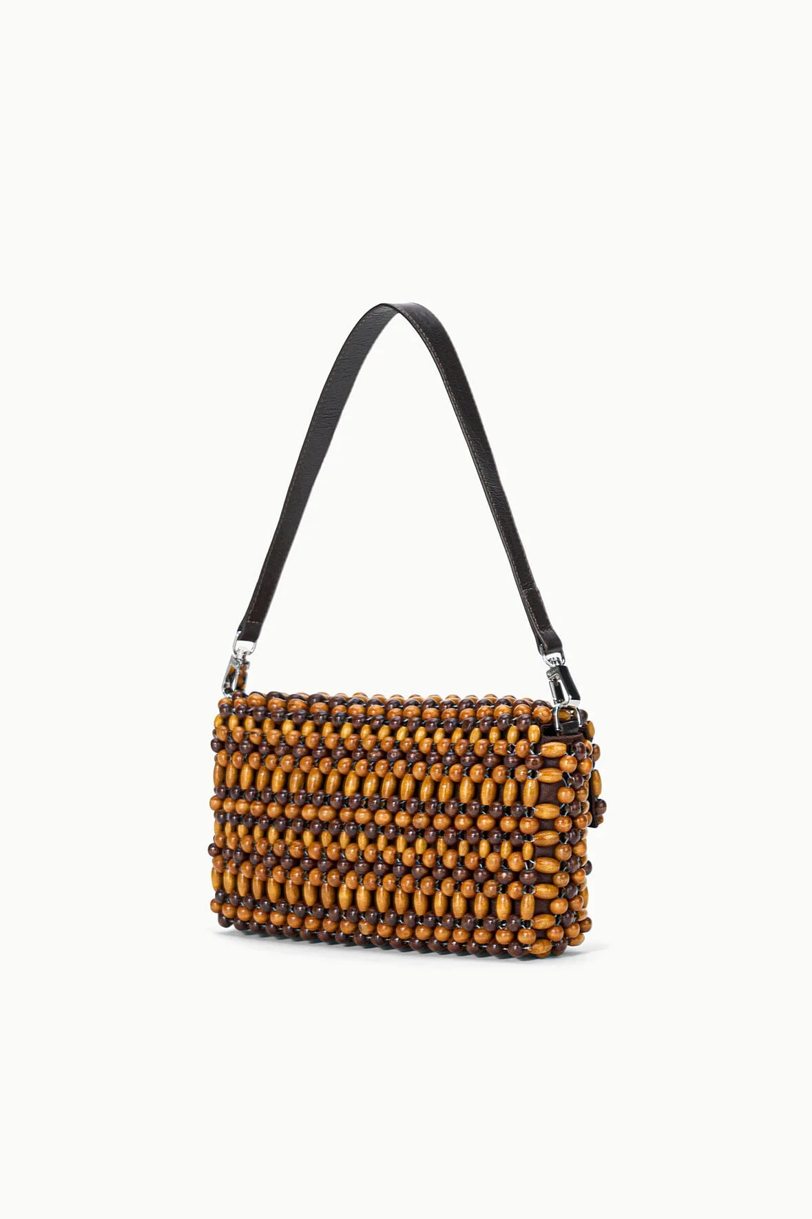TIMMY SHOULDER BAG | MULTI WOOD BEADS - Image 3