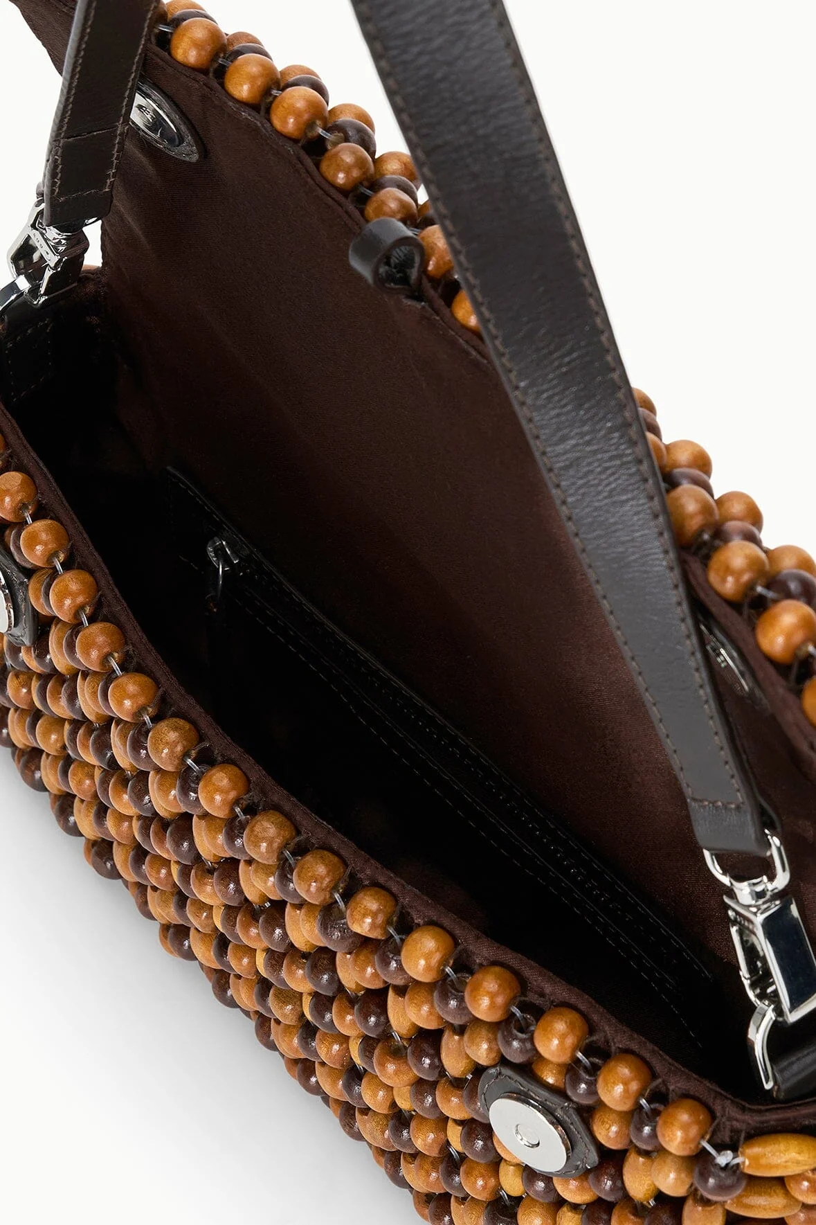 TIMMY SHOULDER BAG | MULTI WOOD BEADS - Image 7