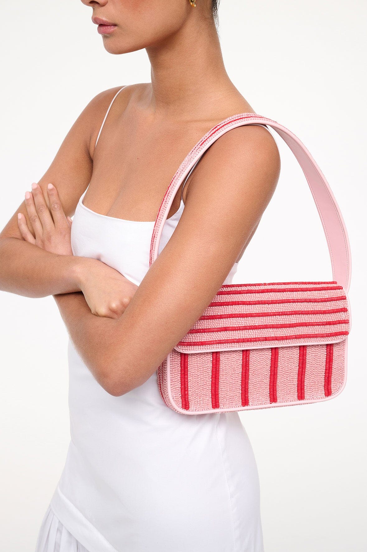 TOMMY BEADED BAG | MONTAUK STRIPE - Image 2