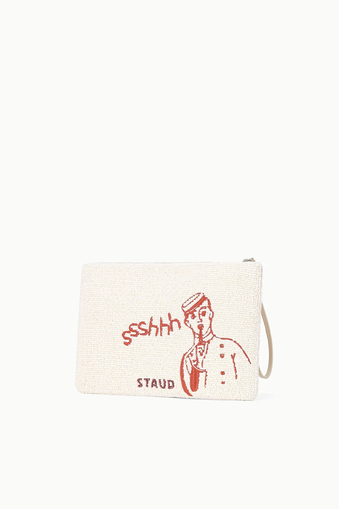 TOMMY BEADED LARGE POUCH | DO NOT DISTURB - Image 4