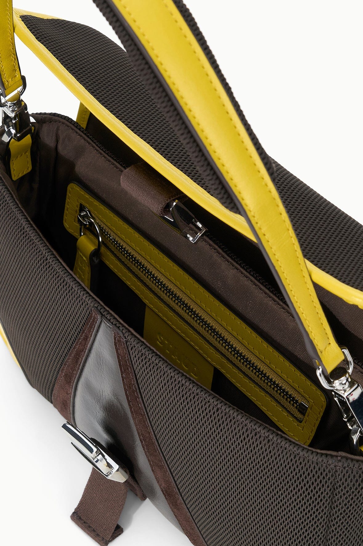 TONY SHOULDER BAG | ESPRESSO LEMON - Image 7
