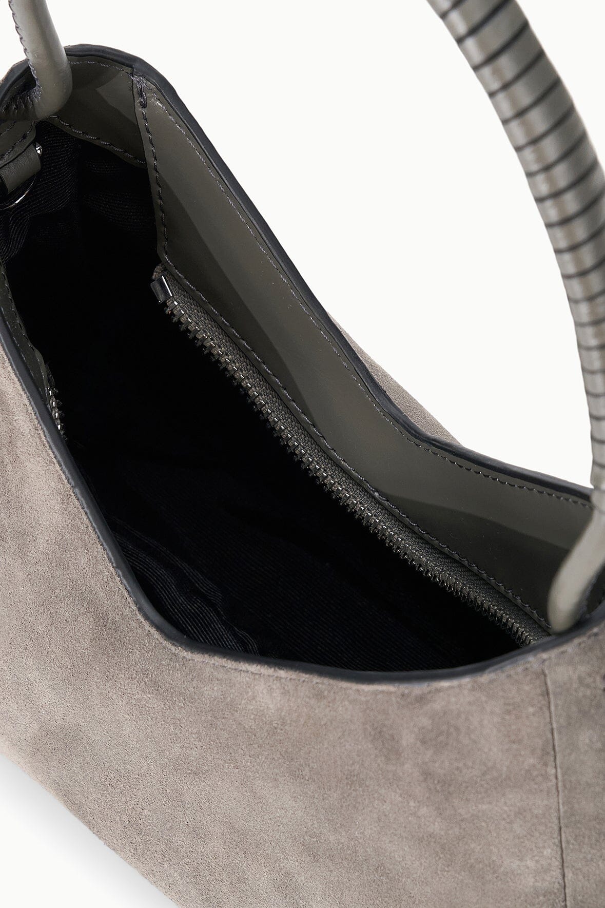 VALERIE SHOULDER BAG | STORM SUEDE - Image 7