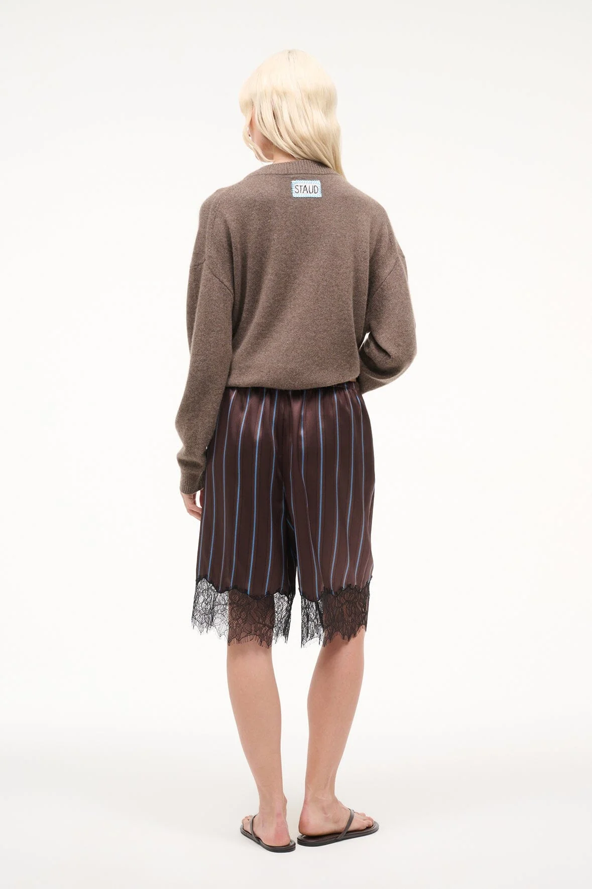 VERANO SILK SHORT | REDONDO STRIPE - Image 3