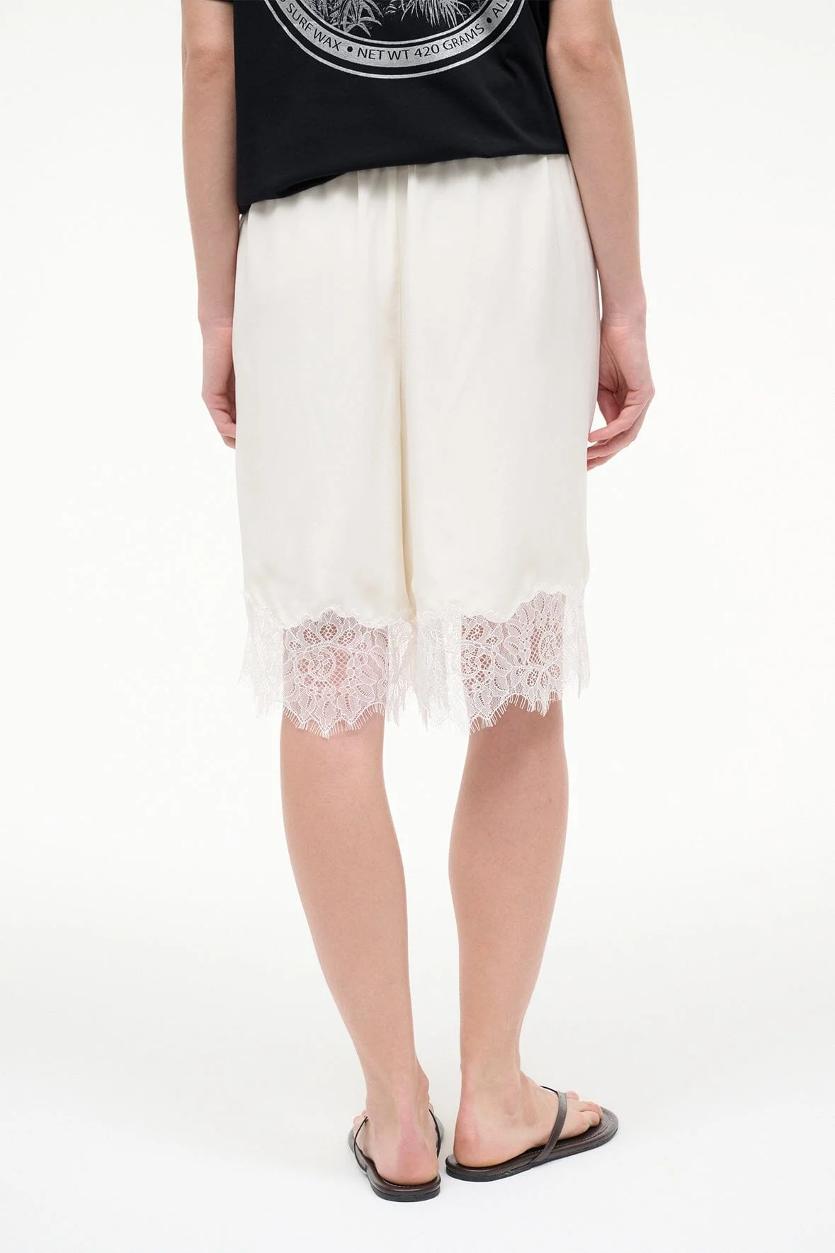 VERANO SILK SHORT | WHITE - Image 4