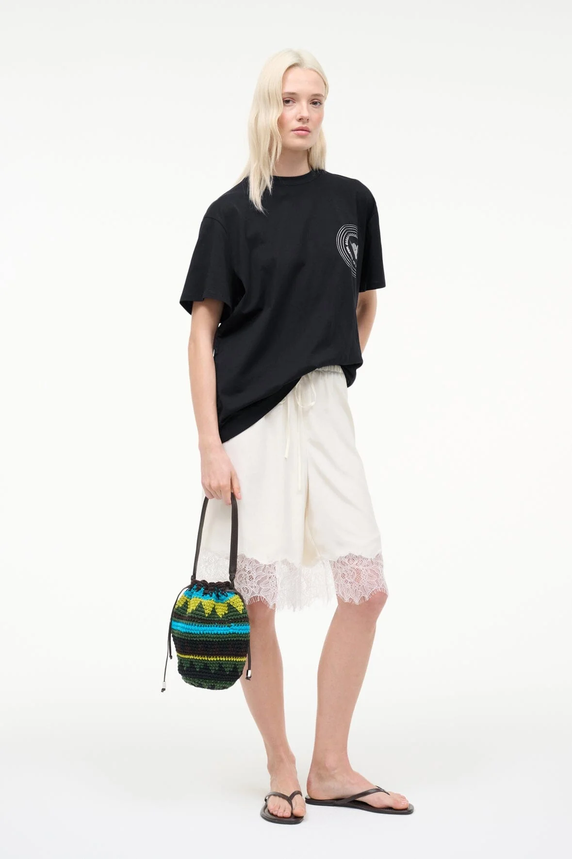 VERANO SILK SHORT | WHITE - Image 5