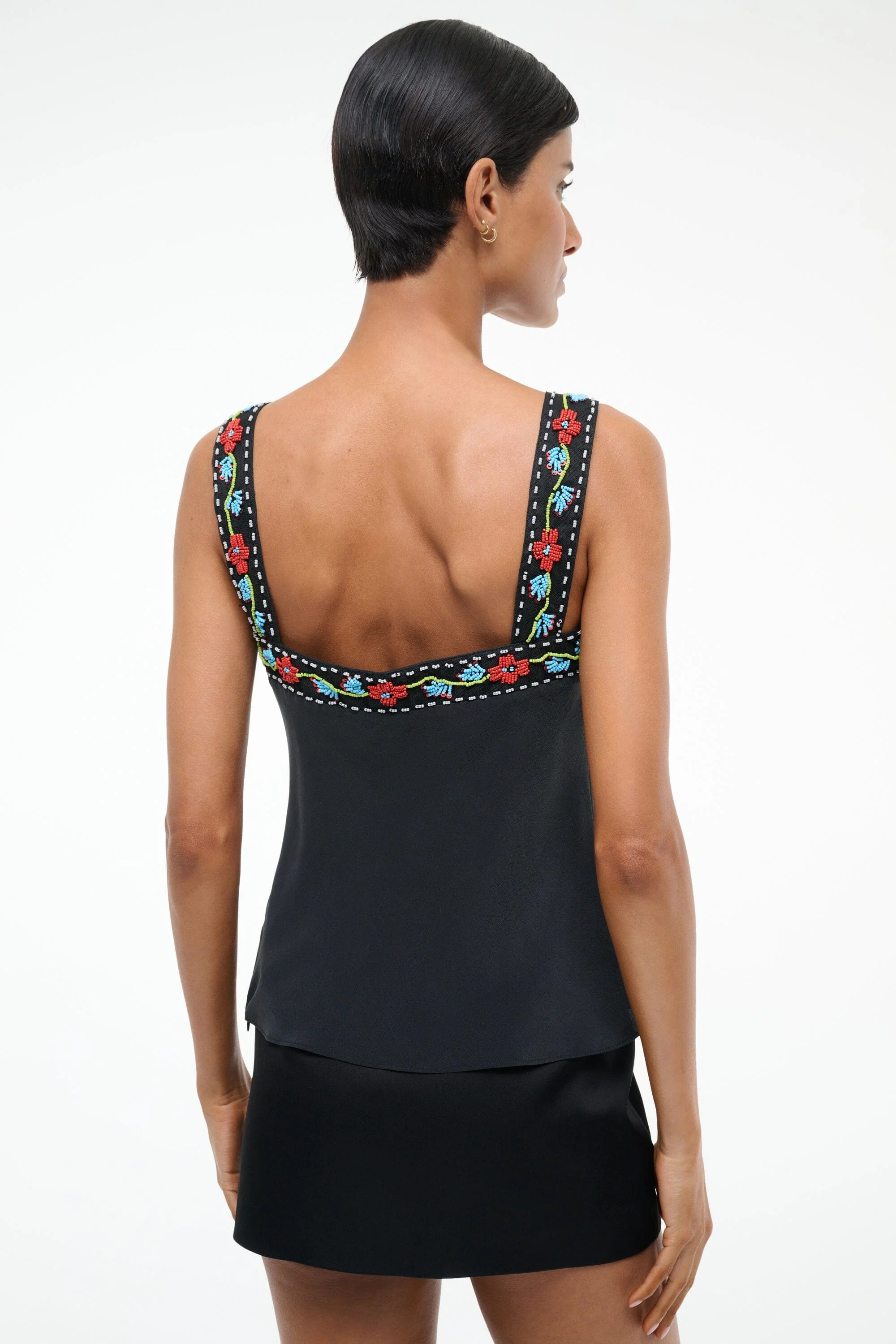 VERONICA SILK TOP | BLACK - Image 5