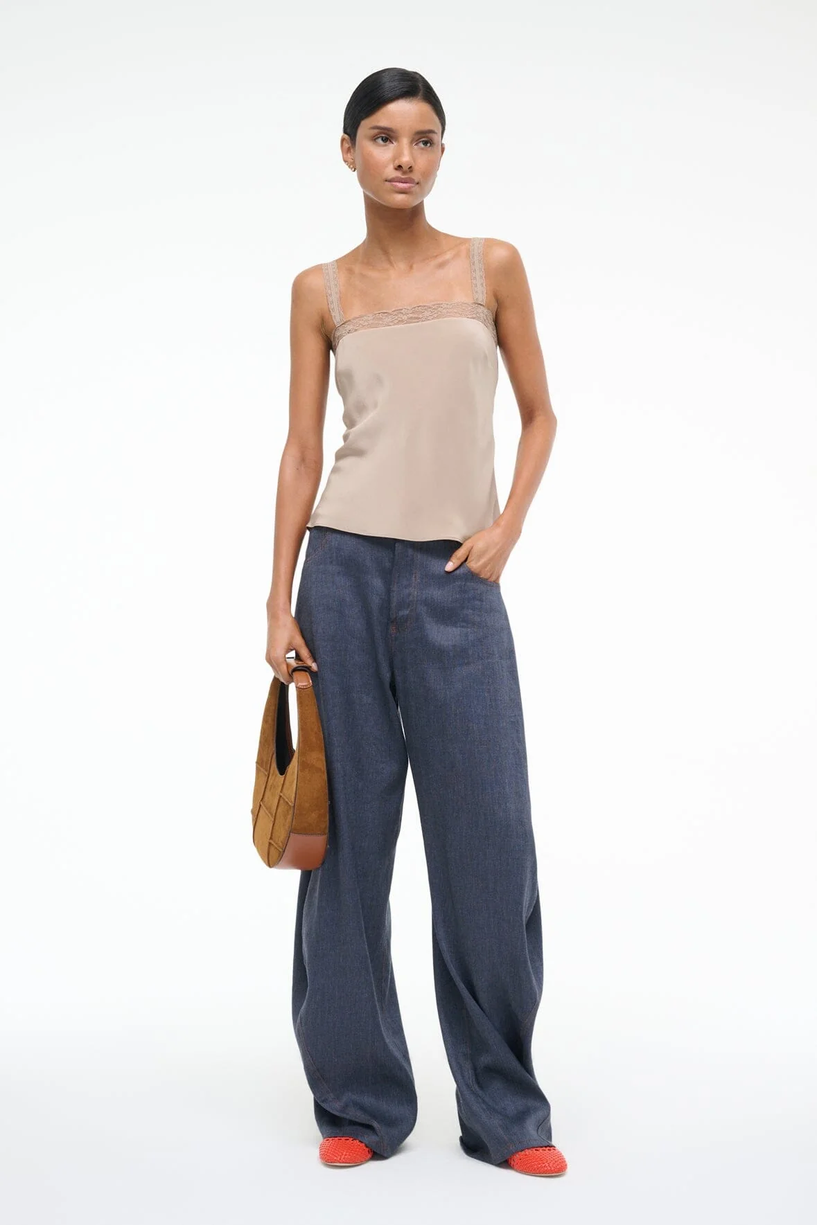 VERONICA SILK TOP | DUNE - Image 2