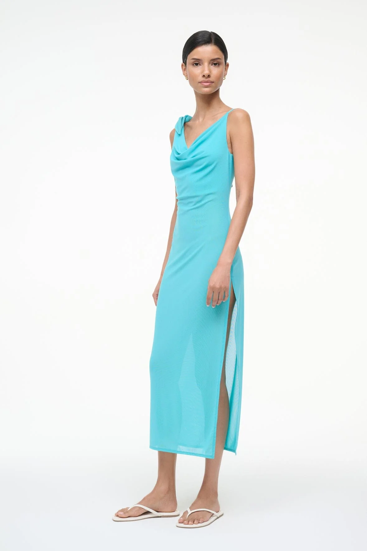 VIENNA COVERUP DRESS | TEAL - Image 5