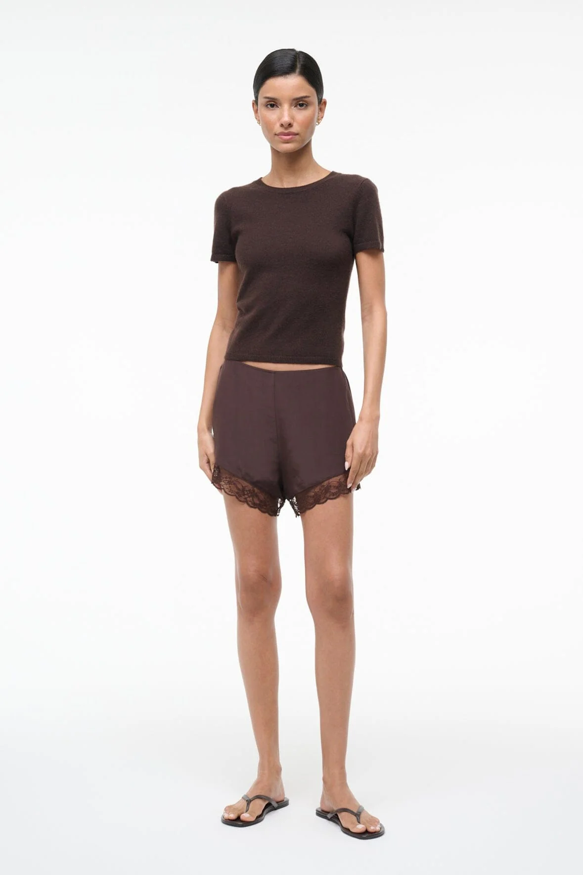 VON SILK SHORT | EARTH - Image 3