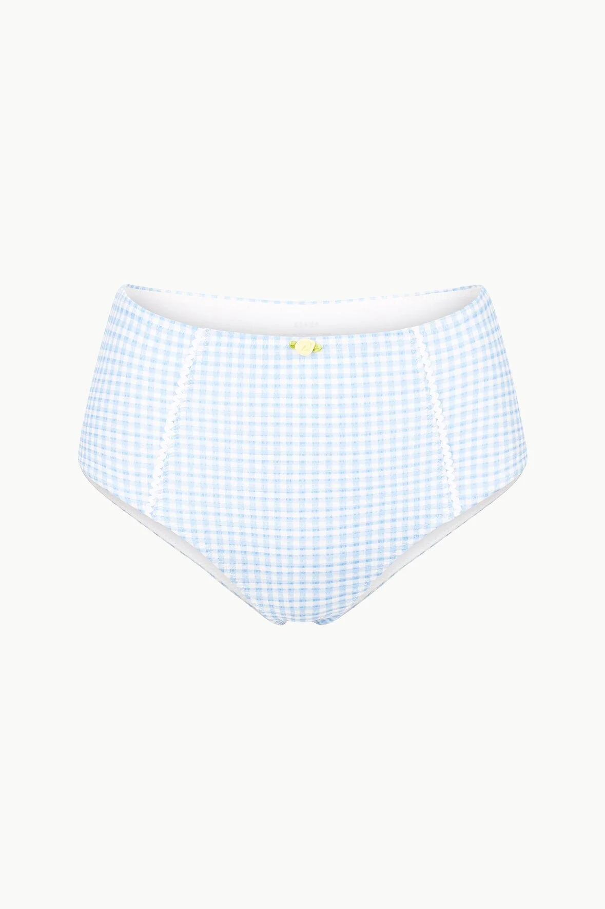WAILEA BIKINI BOTTOM | SKY MICRO CHECK - Image 5