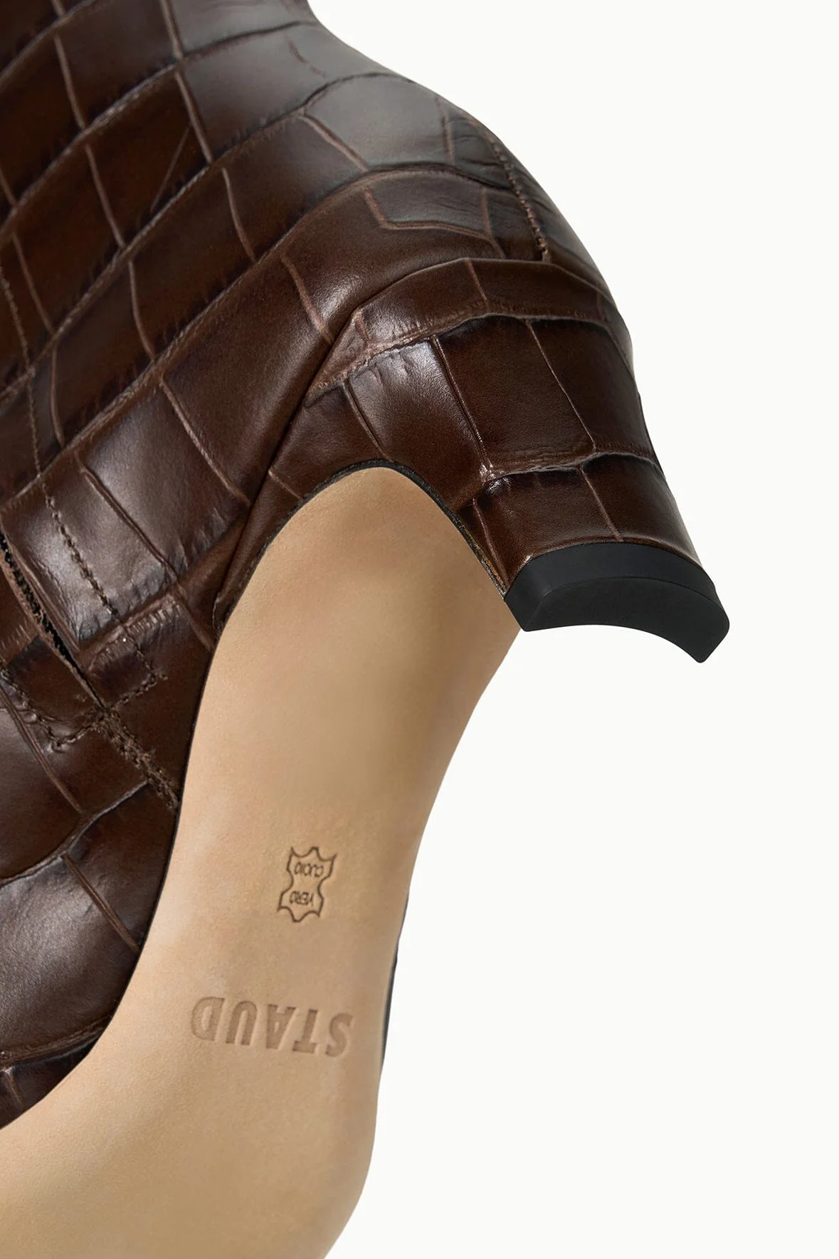 WALLY ANKLE BOOT | ESPRESSO CROCO - Image 9