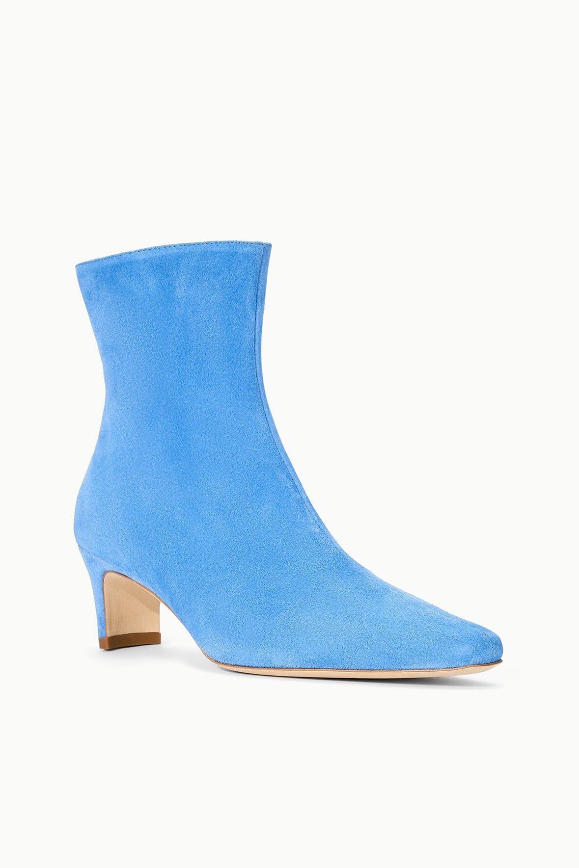 WALLY ANKLE BOOT | STAUD BLUE SUEDE - Image 3