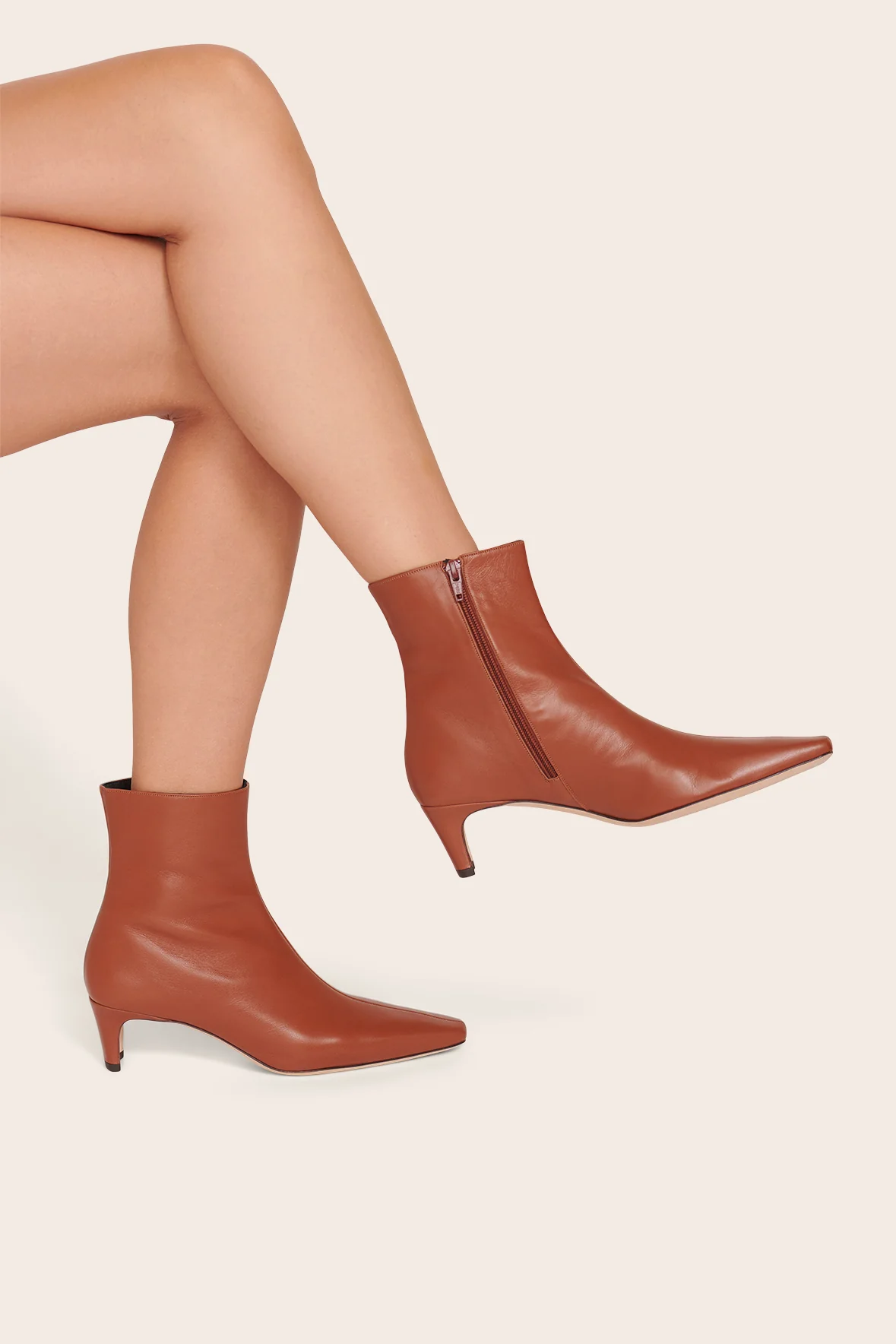 WALLY ANKLE BOOT | TAN - Image 2