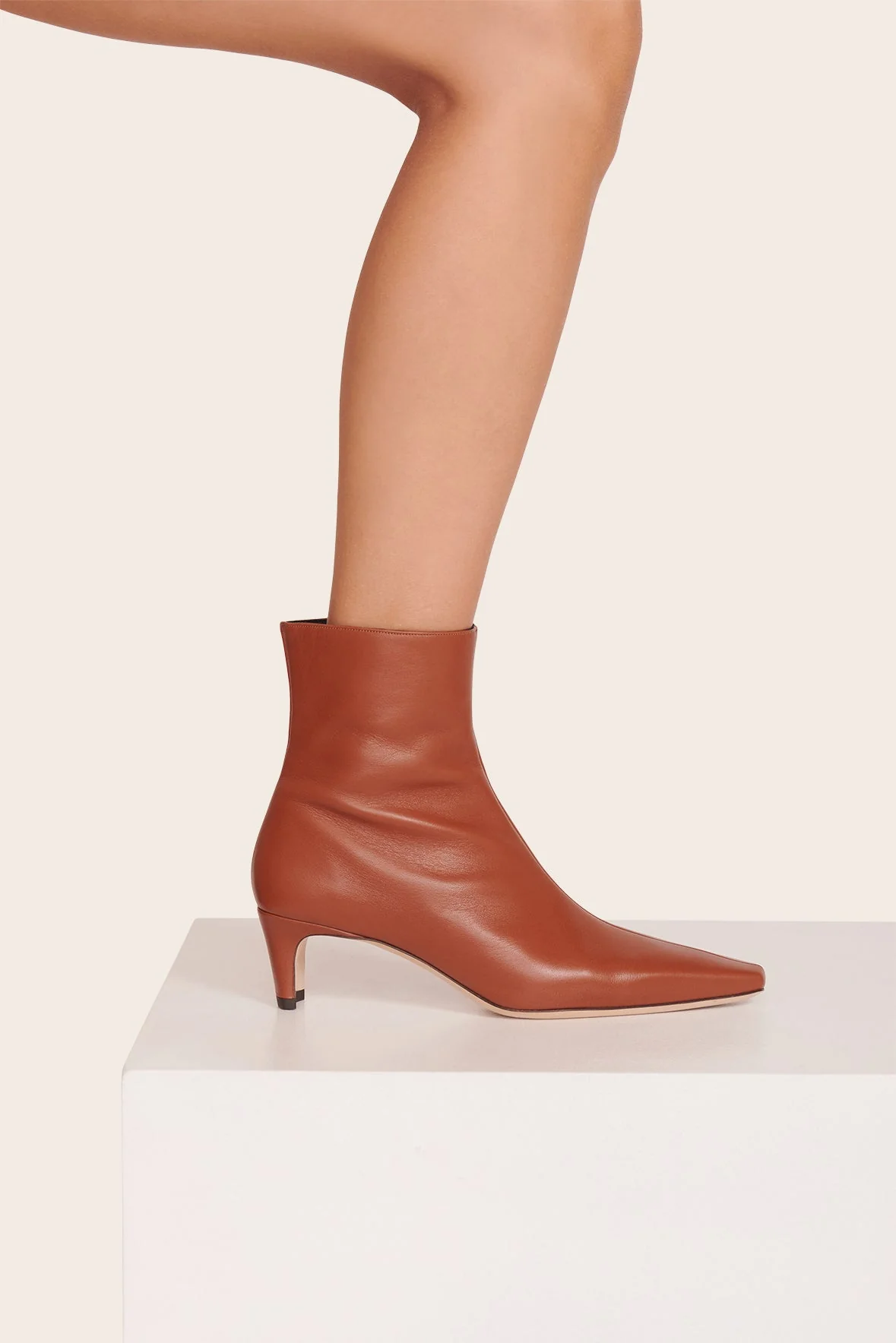 WALLY ANKLE BOOT | TAN - Image 5
