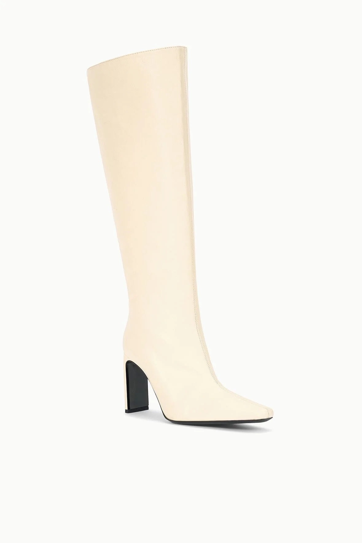 WALLY HIGH HEEL BOOT | CREAM - Image 2