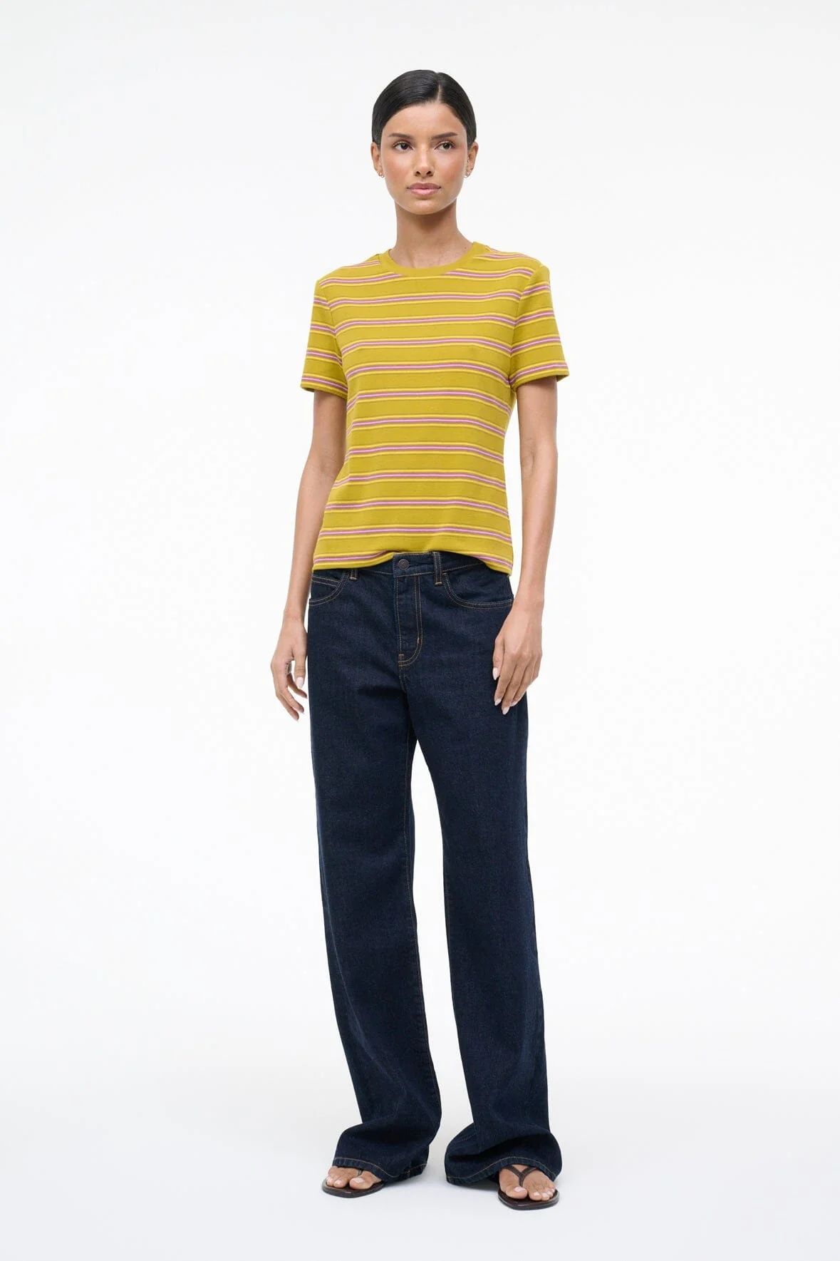 WEEKEND CREW TEE | BAJA STRIPE - Image 4