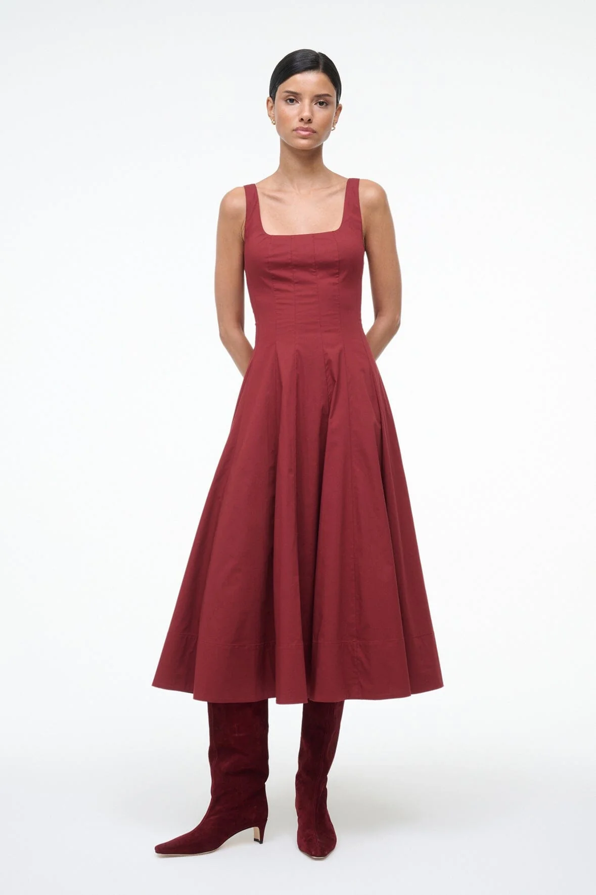 WELLS DRESS | SANGRIA - Image 3