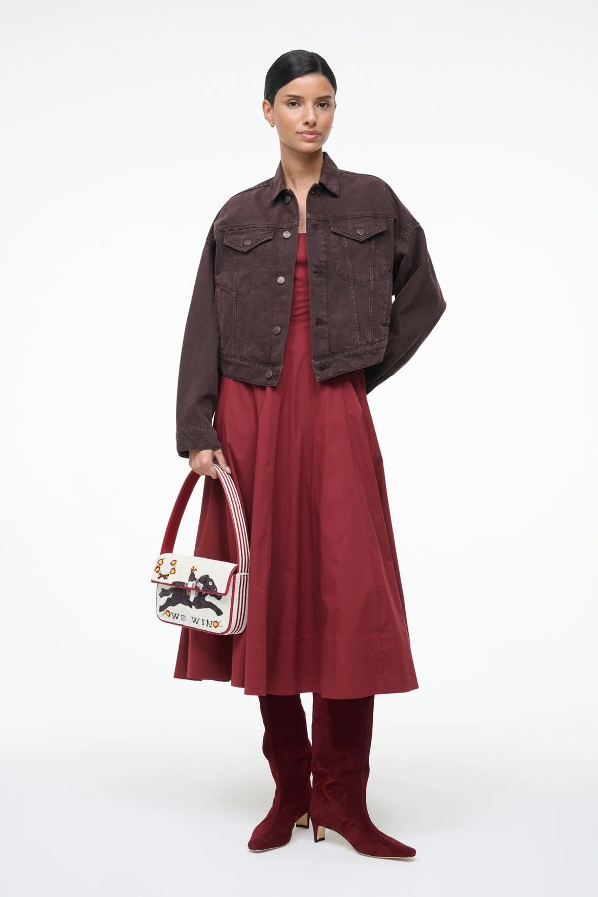 WELLS DRESS | SANGRIA - Image 5
