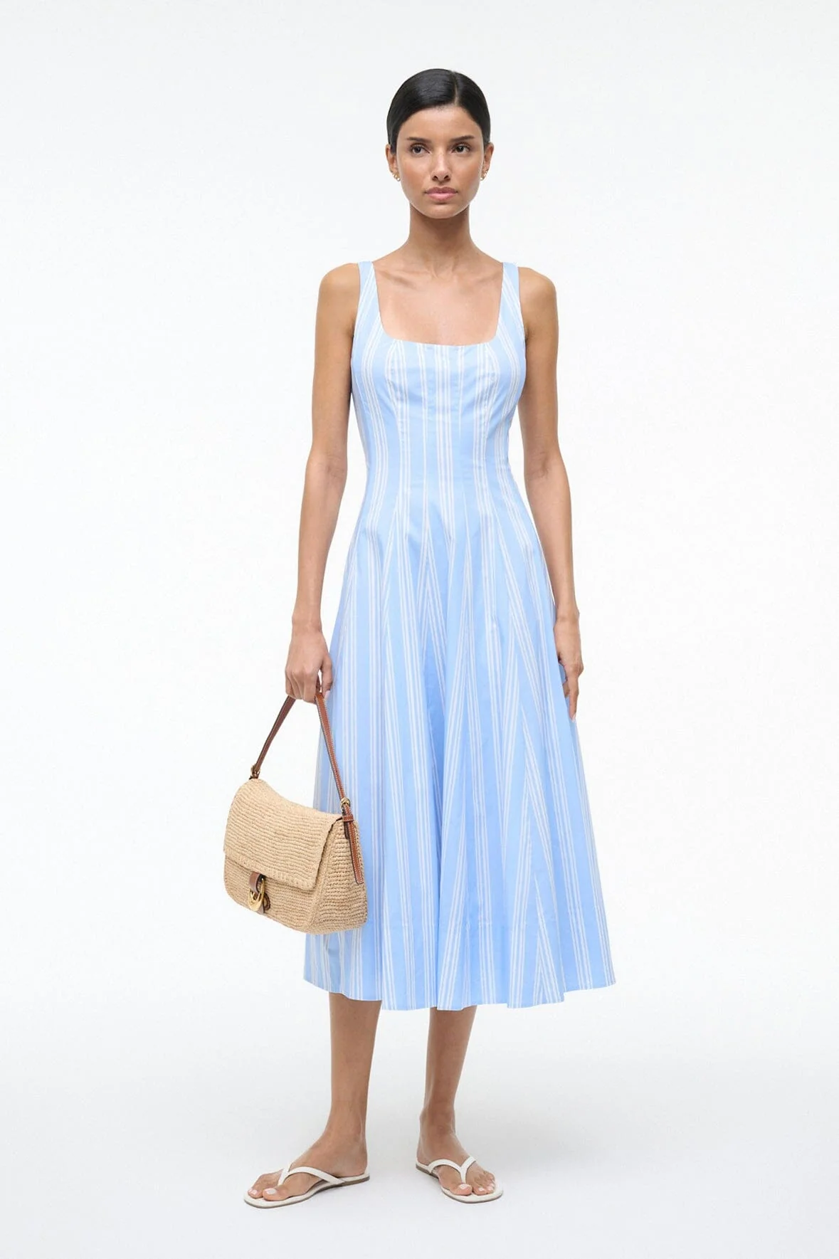WELLS DRESS | VENTURA STRIPE - Image 4