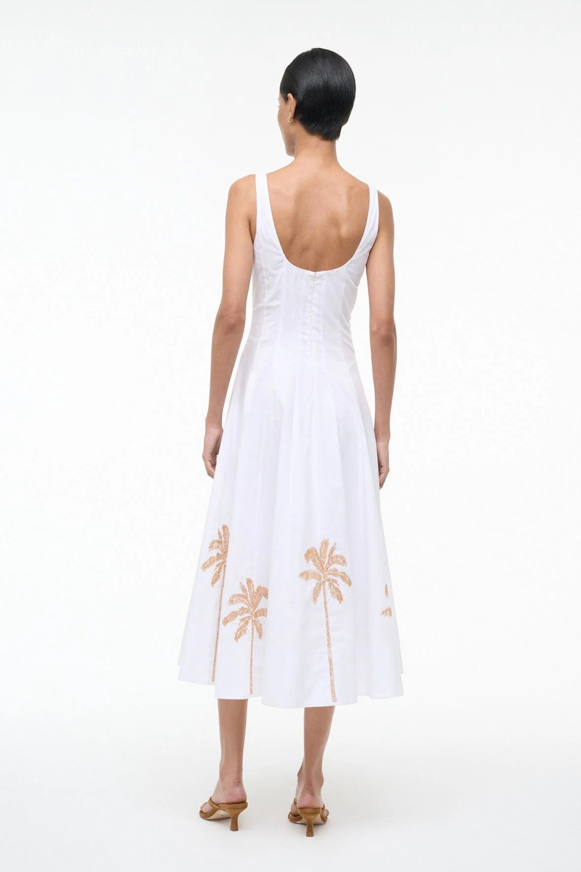 WELLS DRESS | PALM EMBROIDERY - Image 5