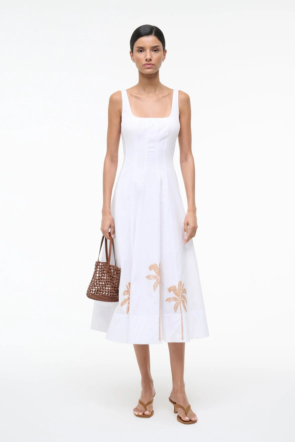 WELLS DRESS | PALM EMBROIDERY - Image 6
