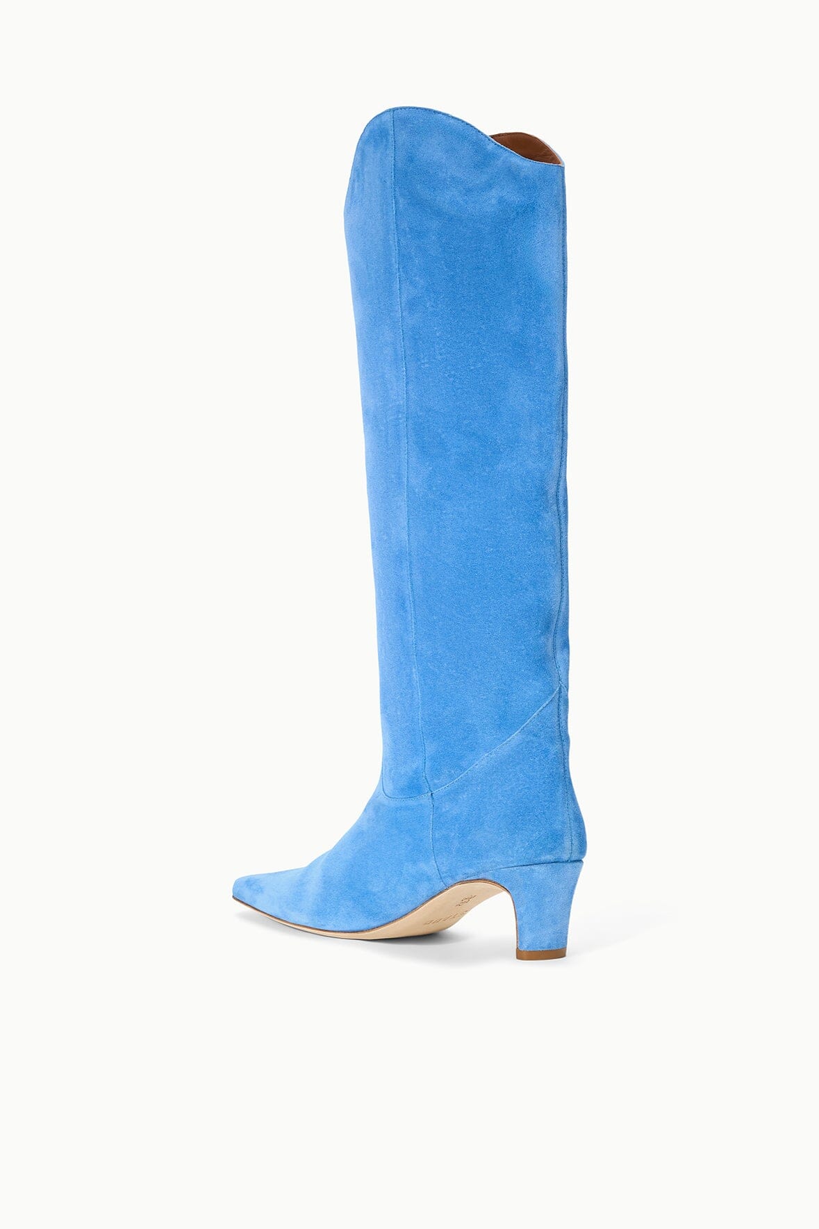WESTERN WALLY BOOT | STAUD BLUE SUEDE - Image 5