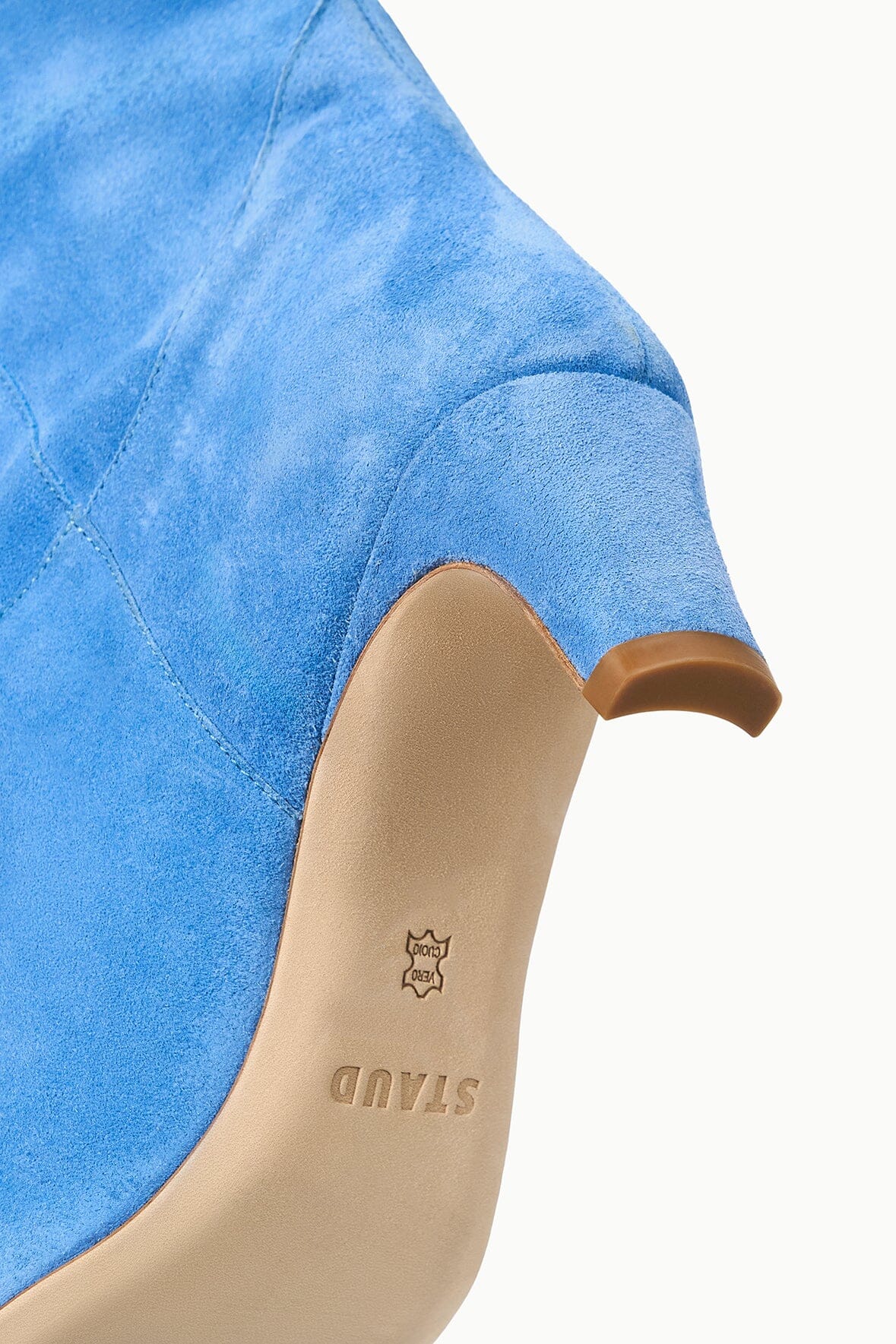 WESTERN WALLY BOOT | STAUD BLUE SUEDE - Image 8