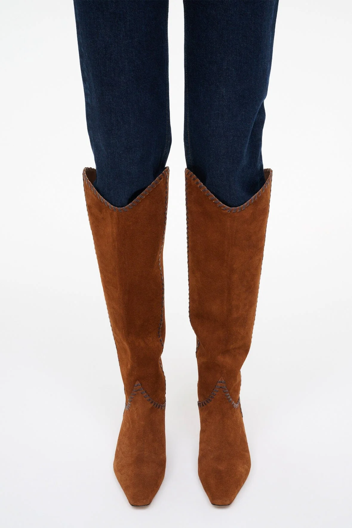 WESTERN WALLY BOOT | TABAC SUEDE ESPRESSO - Image 6