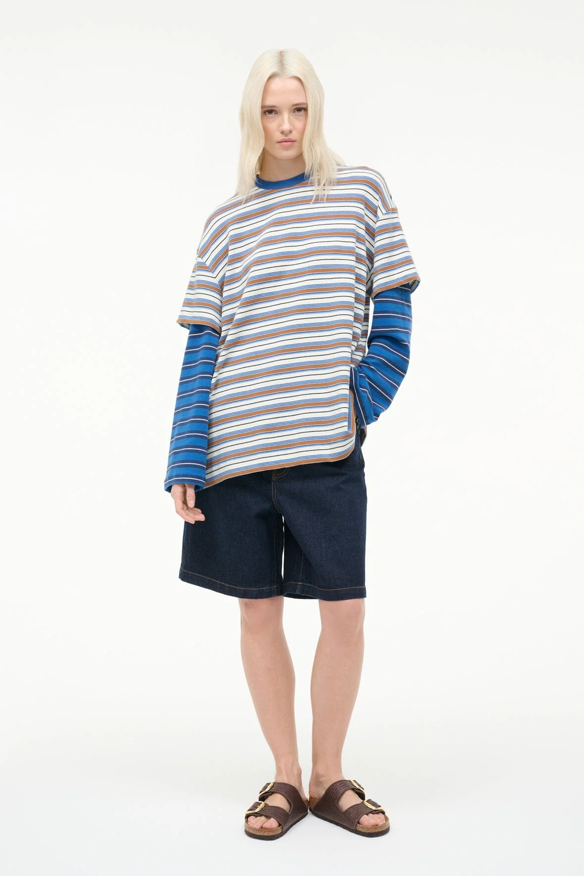 WILLIAM TEE | MOJAVE STRIPE ECHO STRIPE - Image 2