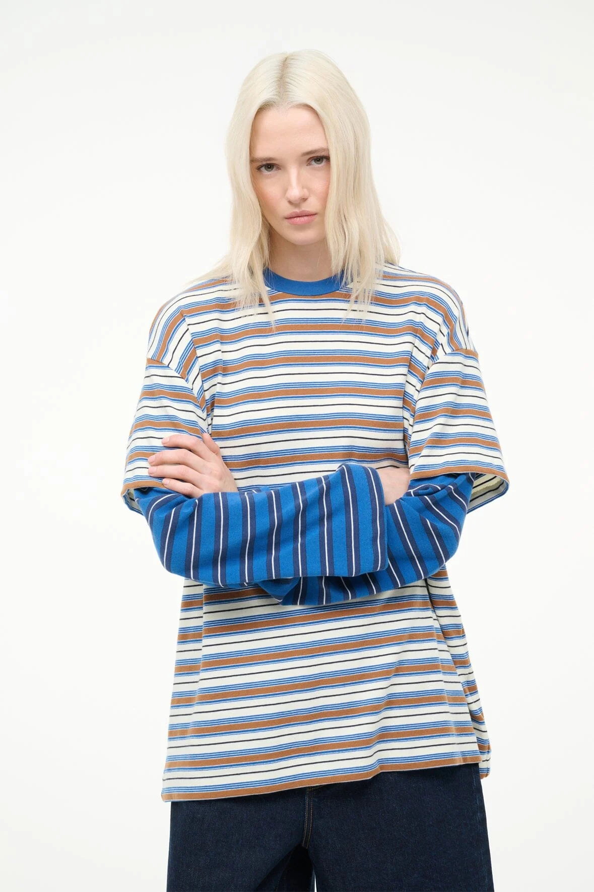 WILLIAM TEE | MOJAVE STRIPE ECHO STRIPE - Image 4