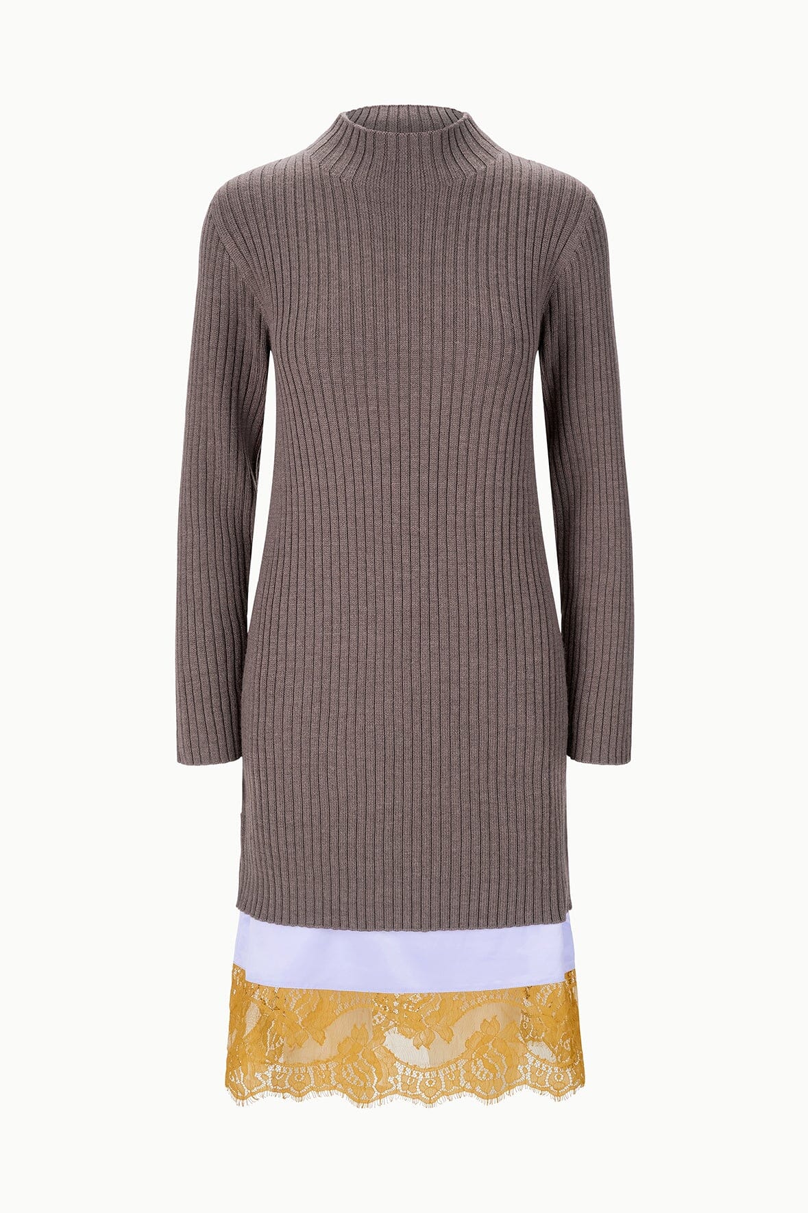 WILLOW SWEATER DRESS | TRUFFLE - Image 7