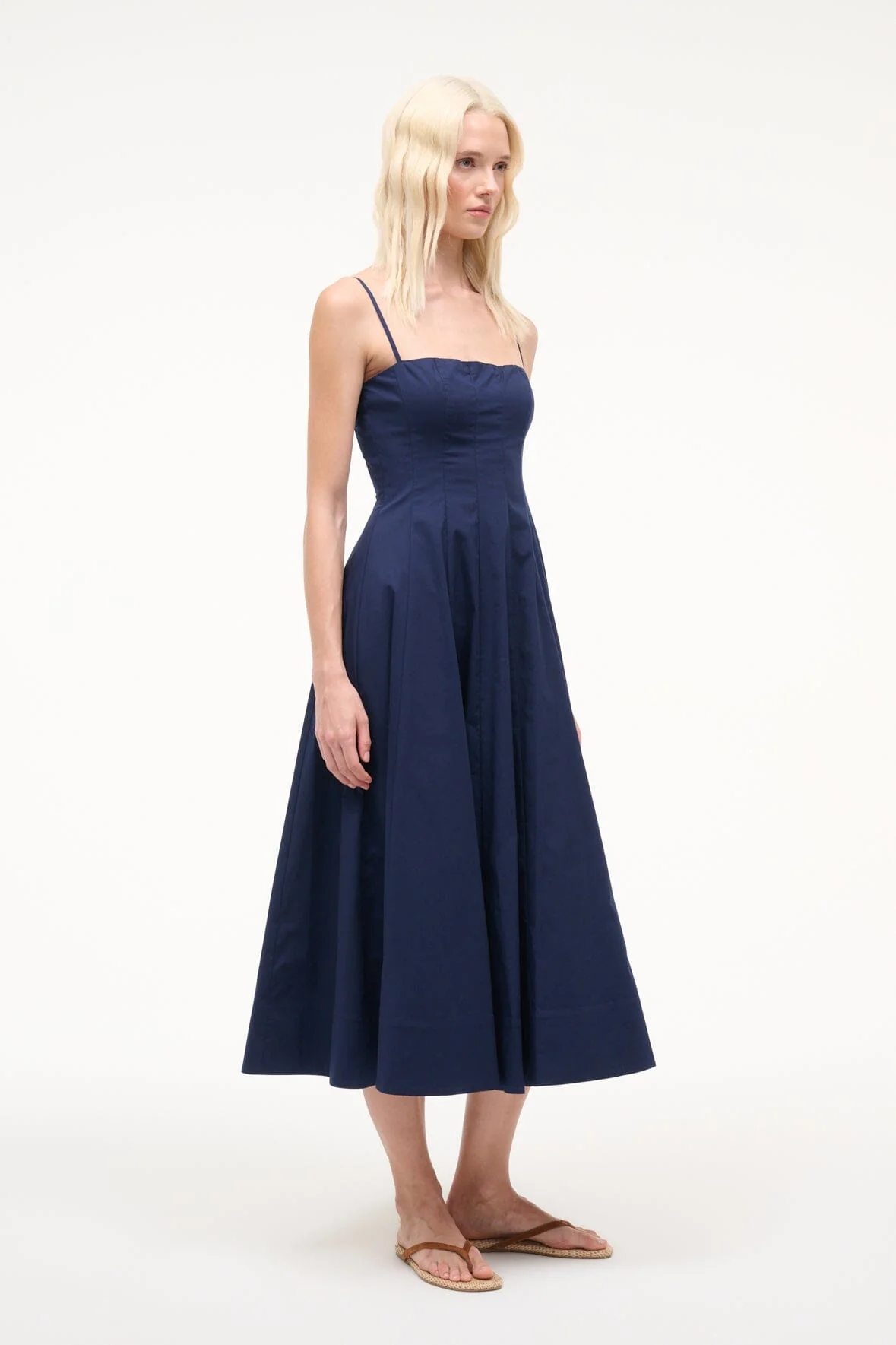 WYLIE DRESS | NAVY - Image 3