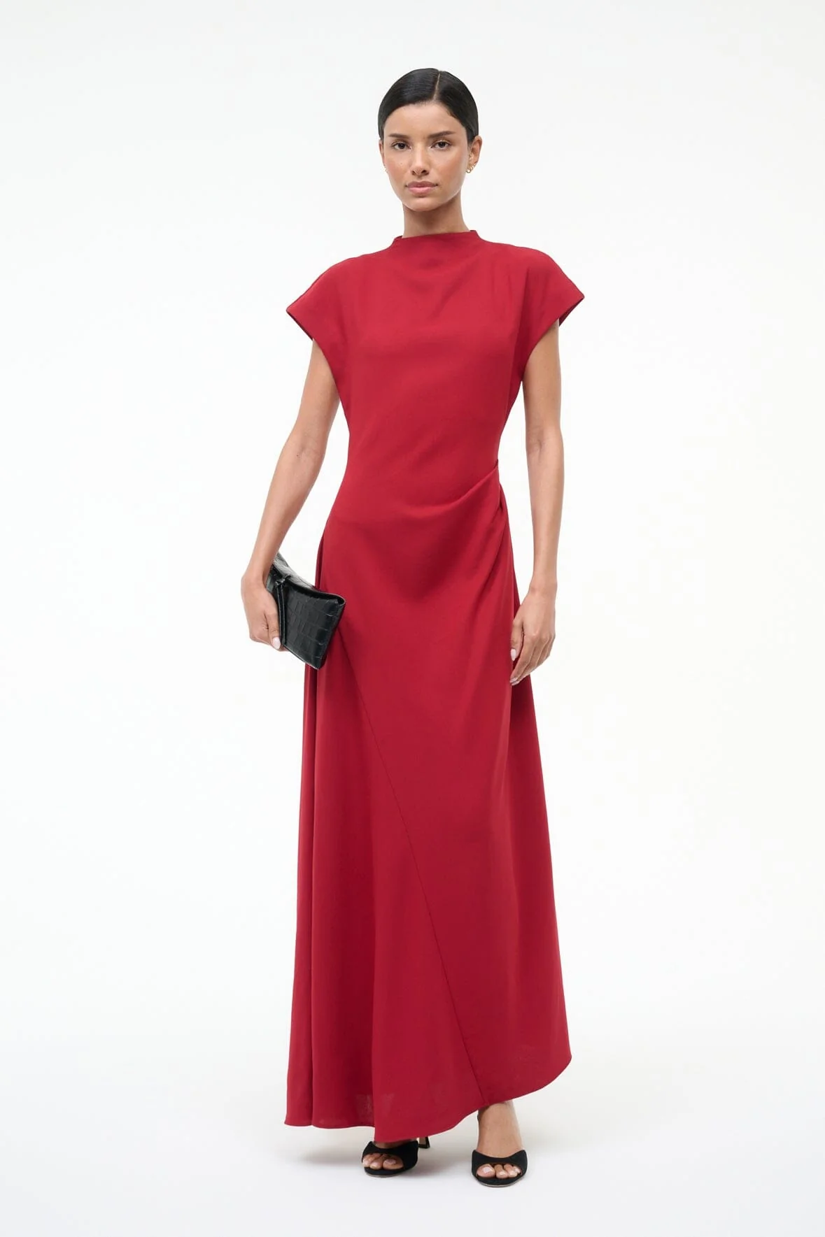 ZAYA DRESS | POMEGRANATE