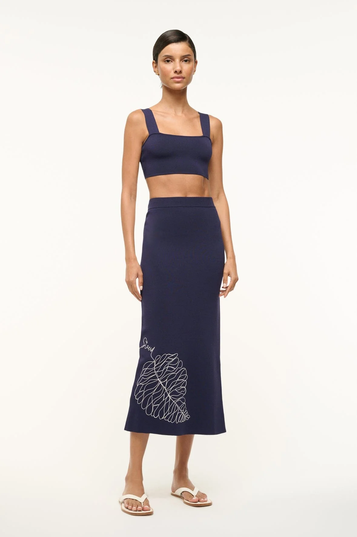 ZOLA TOP | NAVY WHITE - Image 5